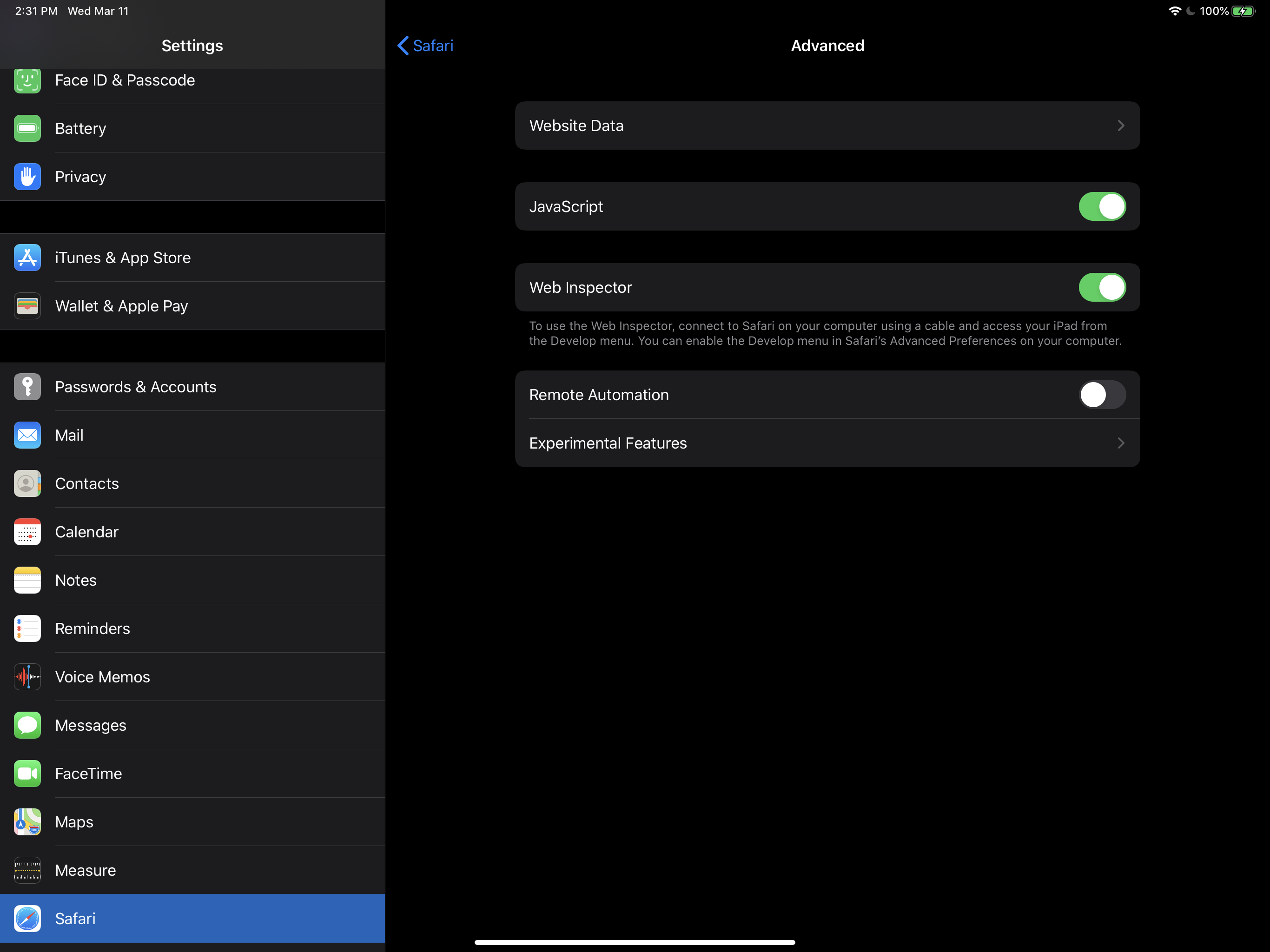 Why is my screen blank on the iPad? One Click Contractor